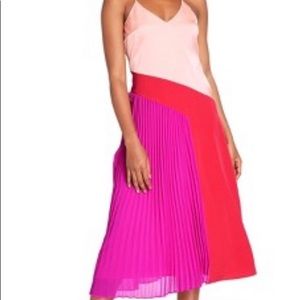 Limited edition color block dress